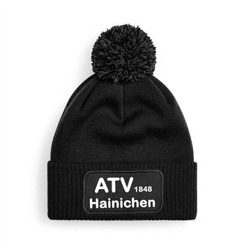 ATV 1848 Hainichen Bommelmütze schwarz