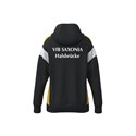 VfB Saxonia Halsbrücke Damen Kapuzenjacke schwarz/gelb