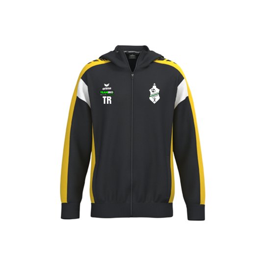 VfB Saxonia Halsbrücke Herren Kapuzenjacke schwarz/gelb