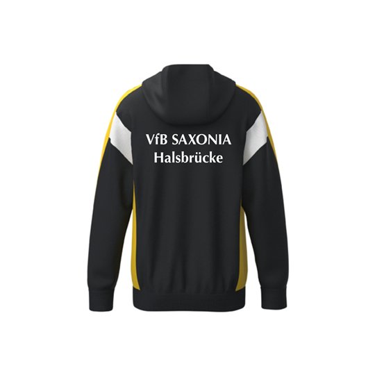 VfB Saxonia Halsbrücke Herren Kapuzenjacke schwarz/gelb