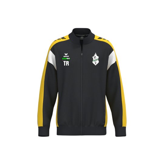 VfB Saxonia Halsbrücke Herren Trainingsjacke schwarz/gelb