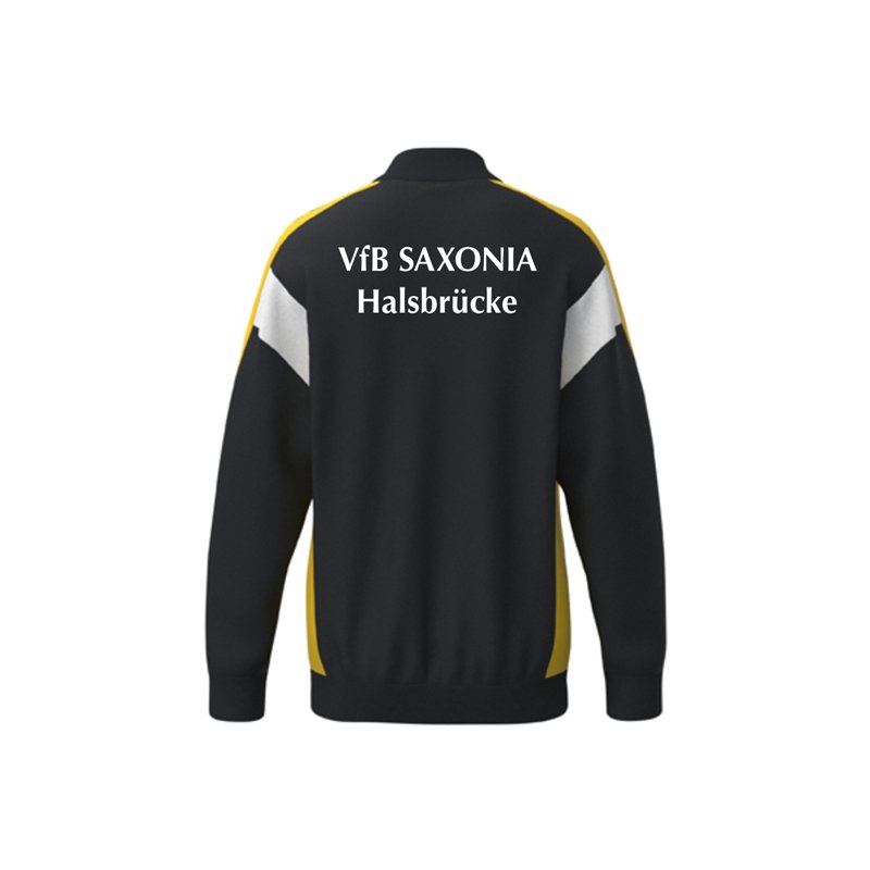 VfB Saxonia Halsbrücke Herren Trainingsjacke schwarz/gelb