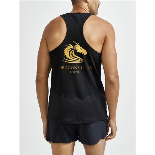 Dragons Club Leipzig ADV Essence Singlet M Black