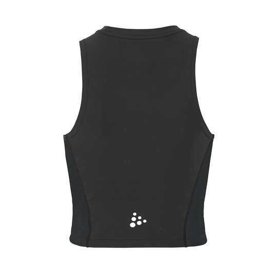 Dragons Club Leipzig Rush 2.0 Crop Singlet W Black