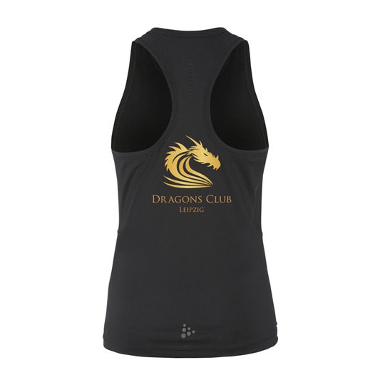 Dragons Club Leipzig ADV Essence Singlet 2 W Black