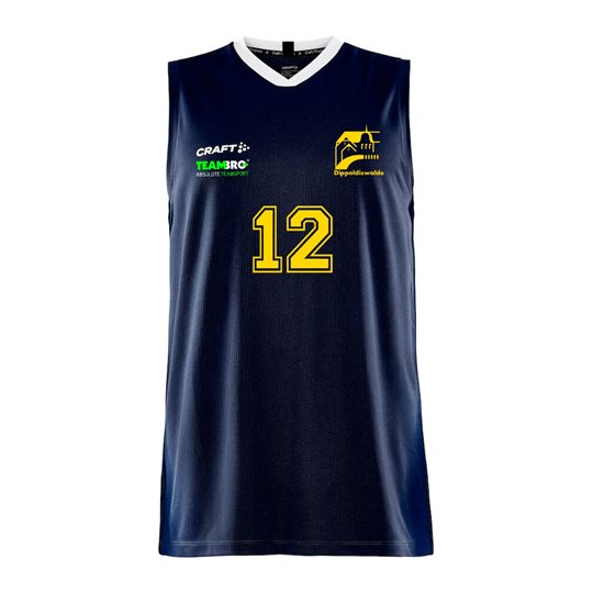 OS am Pfortenberg Unisex Basket Singlet navy