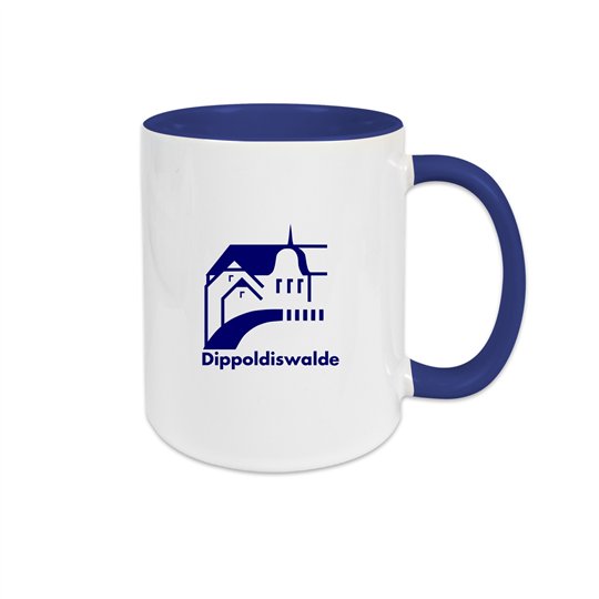 ATV 1848 Hainichen Tasse orange/weiss