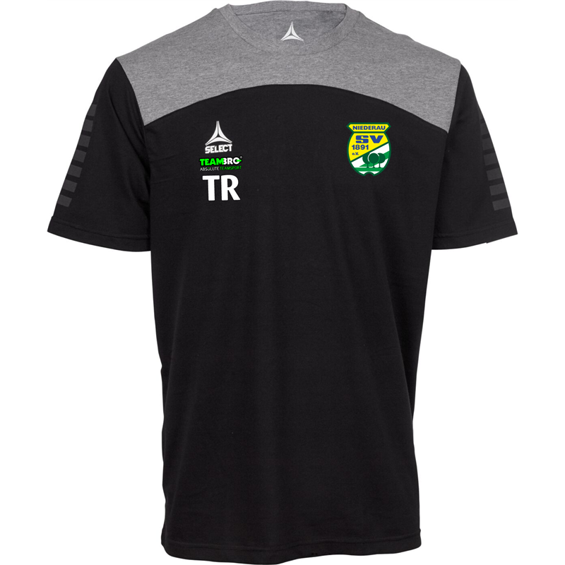 SV Niederau T-Shirt Herren schwarz/grau
