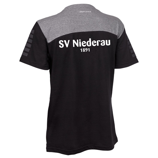 SV Niederau T-Shirt Herren schwarz/grau