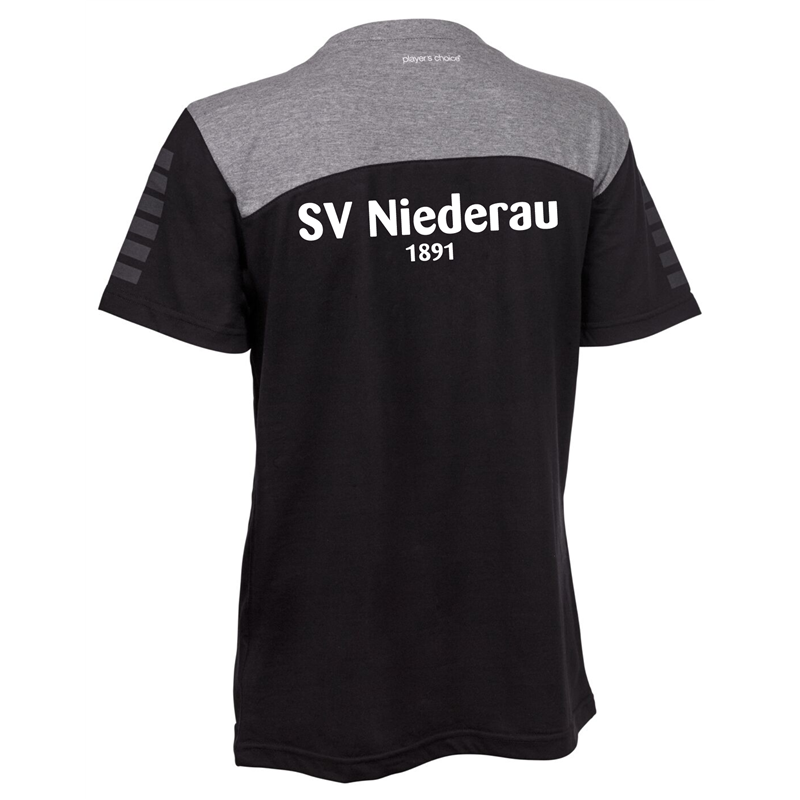 SV Niederau T-Shirt Herren schwarz/grau