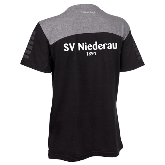SV Niederau T-Shirt Damen schwarz/grau