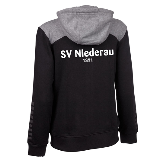 SV Niederau Kapuzenjacke Herren schwarz/grau