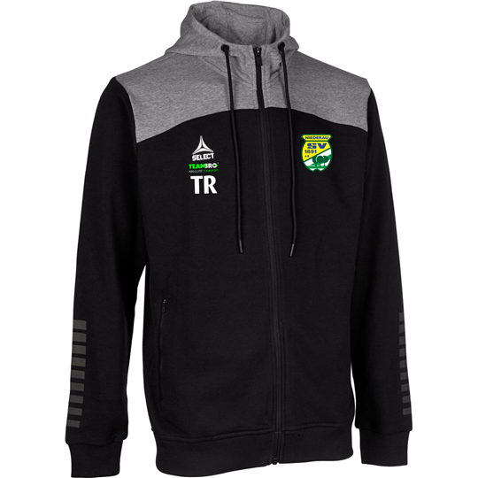 SV Niederau Kapuzenjacke Kinder schwarz/grau