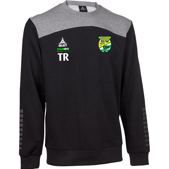 SV Niederau Sweat Herren schwarz/grau