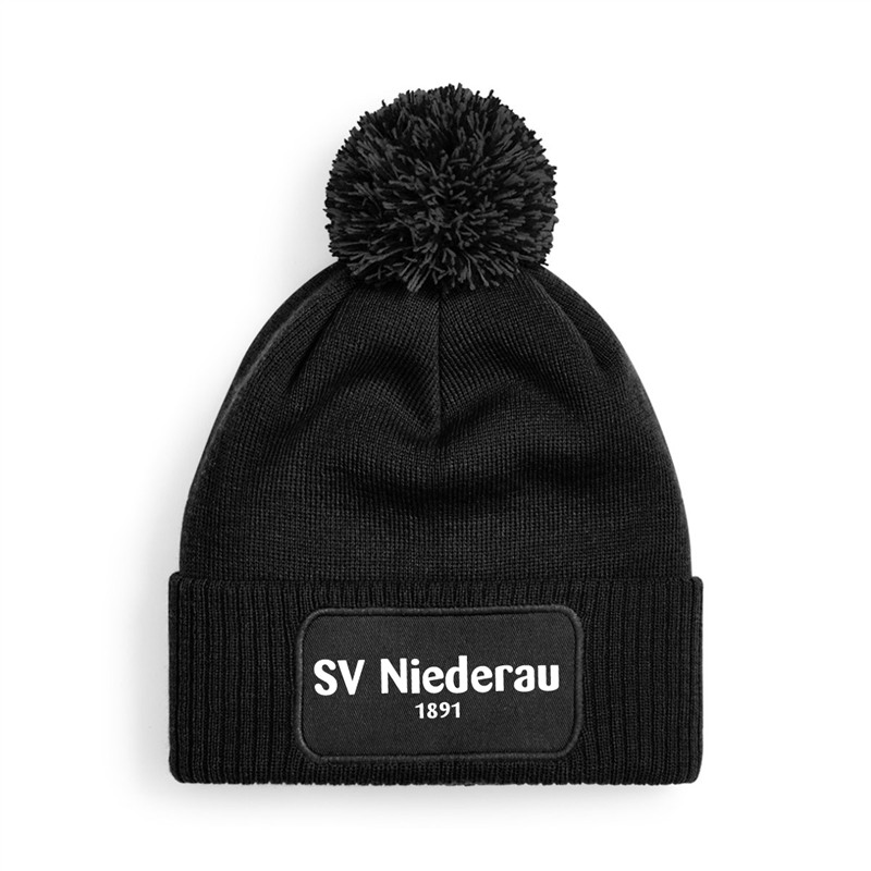 SV Niederau Bommelmütze  schwarz