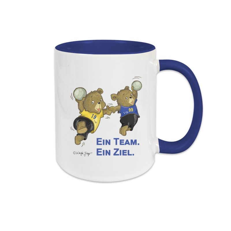 ATV 1848 Hainichen Tasse orange/weiss