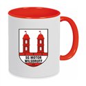 ATV 1848 Hainichen Tasse orange/weiss