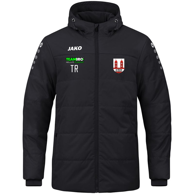SG Motor Wilsdruff Fußball Coachjacke Unisex schwarz