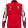 SG Motor Wilsdruff Fußball Zip Top Unisex rot/weiss