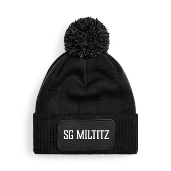 SG Miltitz Bommelmütze schwarz