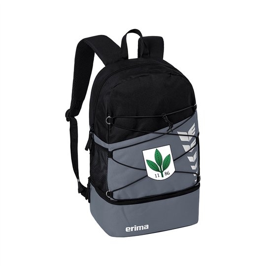 SG Miltitz Rucksack  slate grey/schwarz