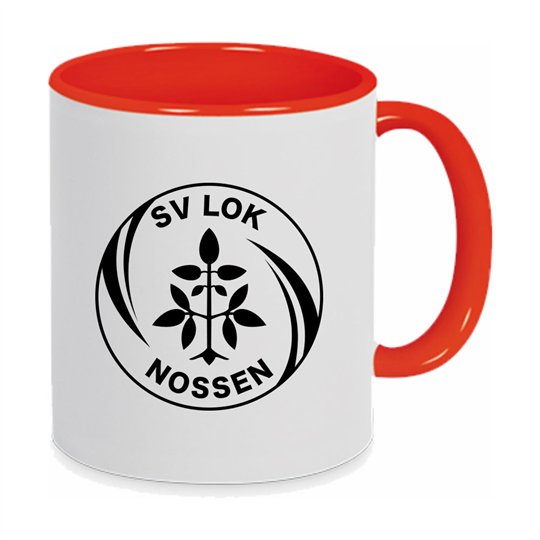 ATV 1848 Hainichen Tasse orange/weiss