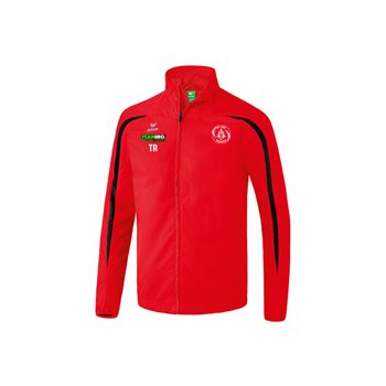 SV Lok Nossen Laufjacke Kinder rot/schwarz