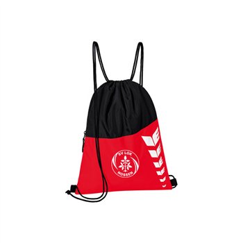 SV Lok Nossen Turnbeutel  rot/schwarz