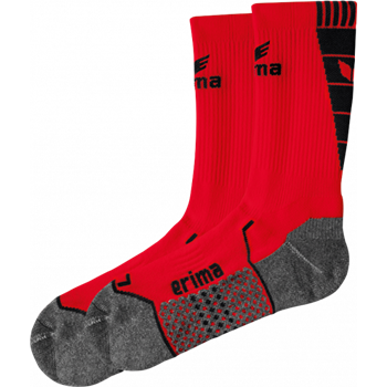 SV Lok Nossen Trainingssocken  rot/schwarz