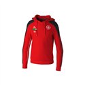 SV Lok Nossen Kapuzensweat Kinder rot/schwarz