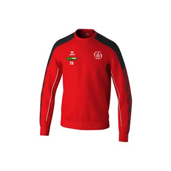 SV Lok Nossen Sweatshirt Herren rot/schwarz
