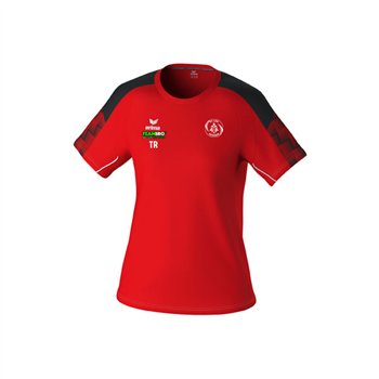 SV Lok Nossen T-Shirt Damen rot/schwarz