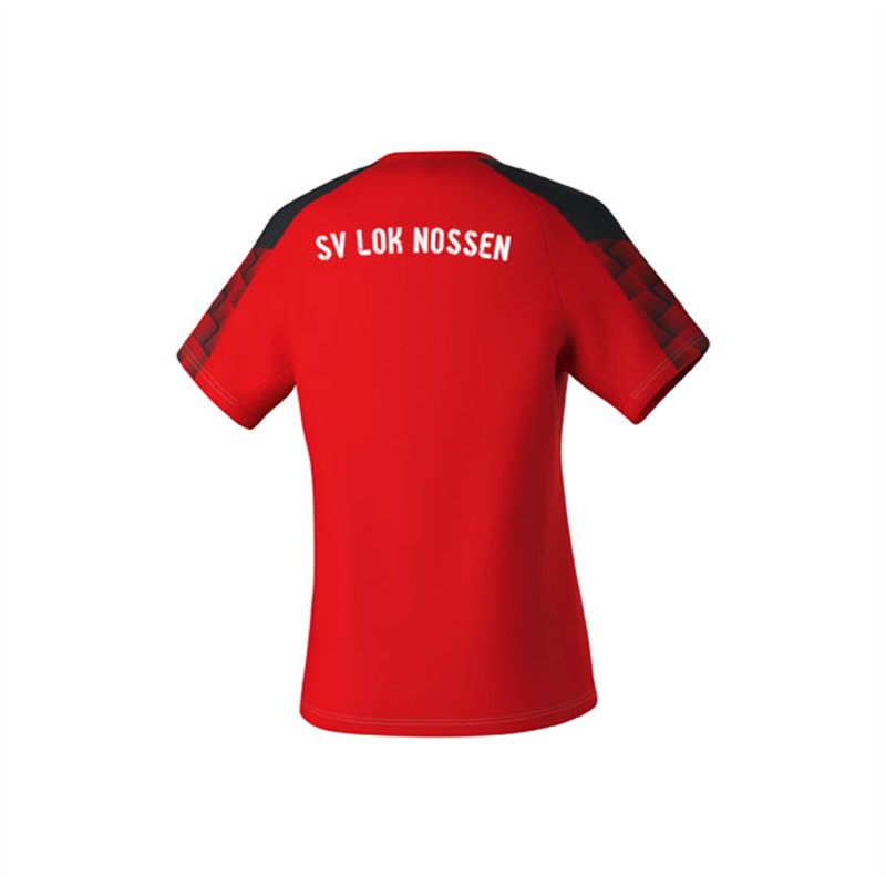 SV Lok Nossen T-Shirt Damen rot/schwarz
