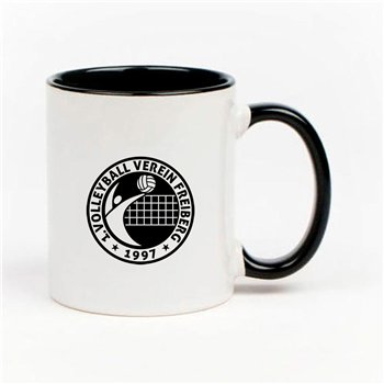 ATV 1848 Hainichen Tasse orange/weiss