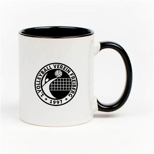 ATV 1848 Hainichen Tasse orange/weiss