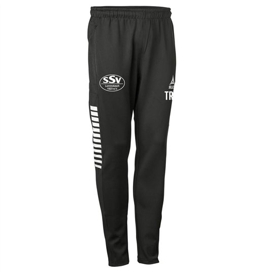 SSV Lommatzsch Trainingshose Regular Herren schwarz weiss