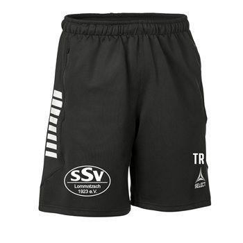 SSV Lommatzsch Bermudashorts Unisex schwarz weiss