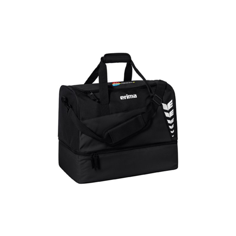 BSC Friedewald Sporttasche mit Bodenfach SMALL schwarz