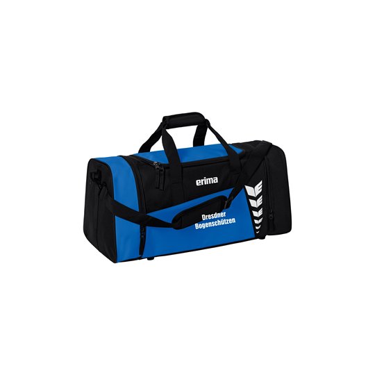 Dresdner Bogenschützen MEDIUM Sporttasche new royal / schwarz