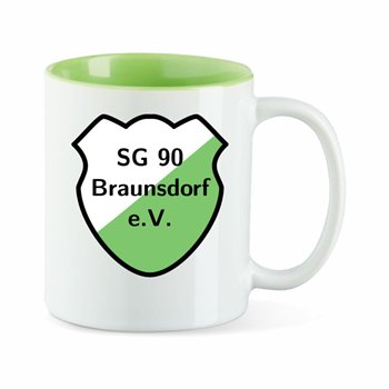 ATV 1848 Hainichen Tasse orange/weiss