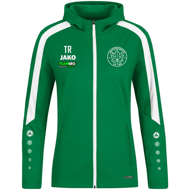 JAKO Kapuzenjacke Power Damen