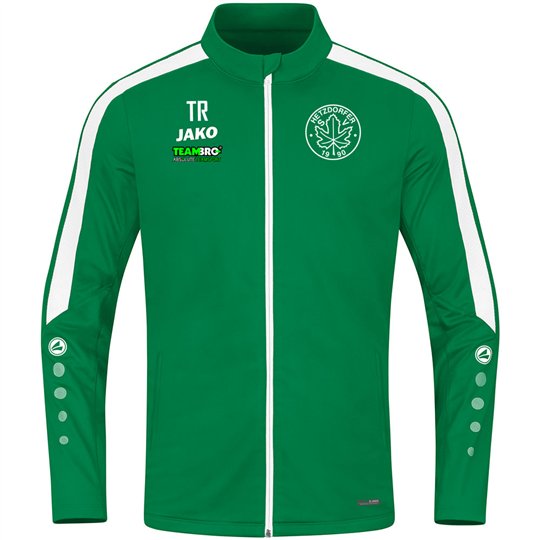 Hetzdorfer SV Herren Polyesterjacke grün