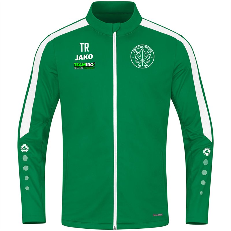 Hetzdorfer SV Herren Polyesterjacke grün