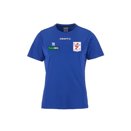 Turbine Frankenberg Turnen Damen Function Tee blau