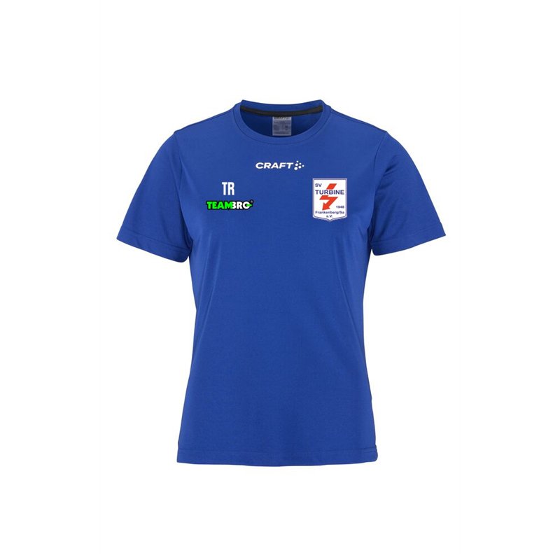 Turbine Frankenberg Turnen Damen Function Tee blau
