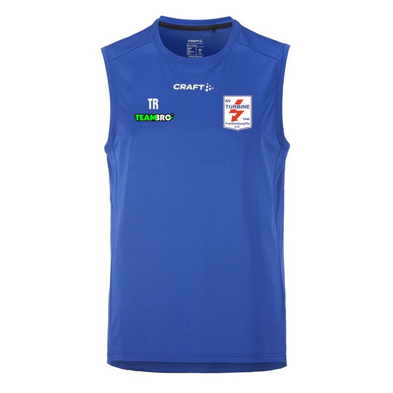 Turbine Frankenberg Turnen Herren Singlet blau