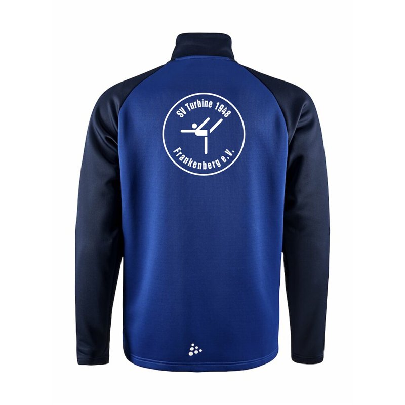 Turbine Frankenberg Turnen Junior Trainingsjacke blau/navy