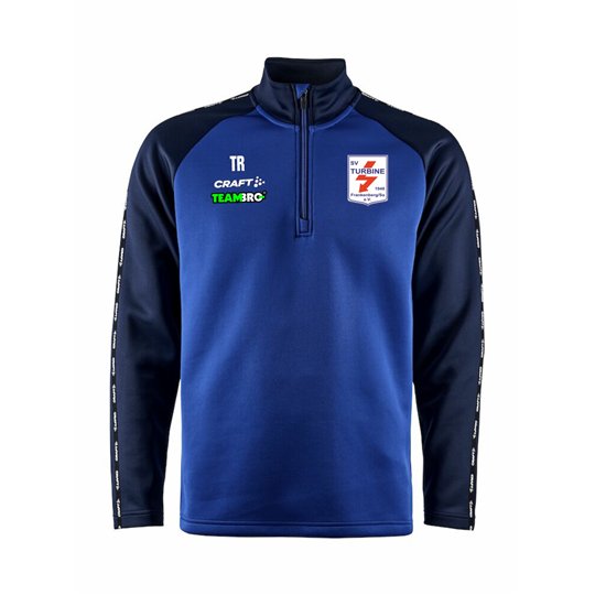 Turbine Frankenberg Turnen Herren Halfzip blau/navy