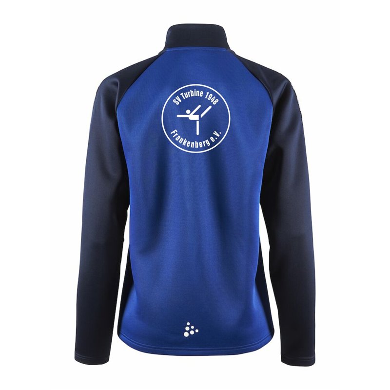 Turbine Frankenberg Turnen Damen Halfzip blau/navy