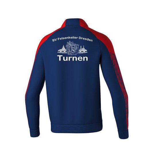 SV Felsenkeller Wettkampf-Präsentationsjacke Kinder new navy/rot